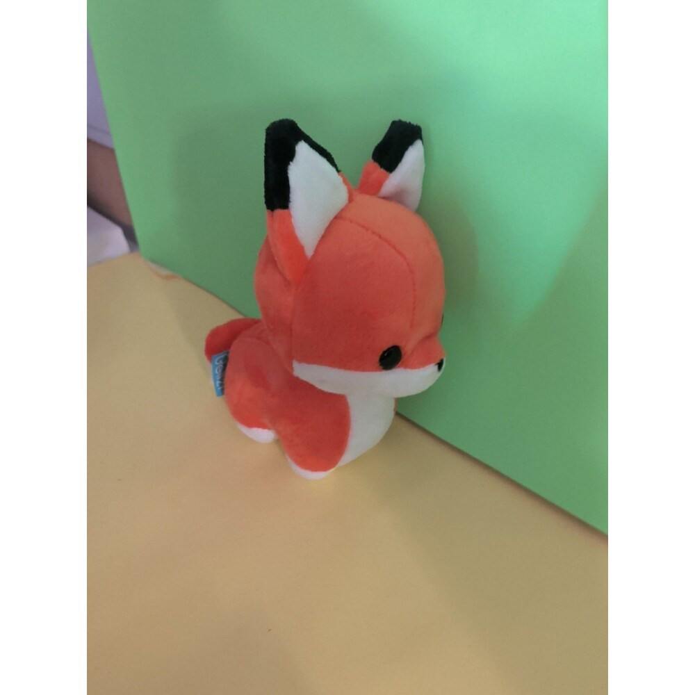 Bellzi Fox Orange Plush Stuffed Plush Animal 7”